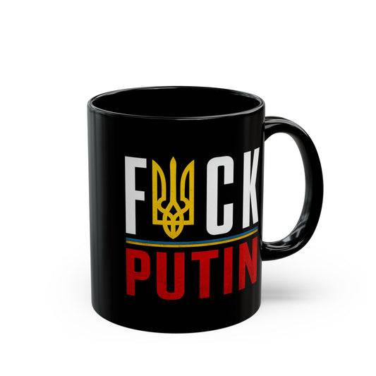 F*ck Putin – Ukrainian Resistance Mug