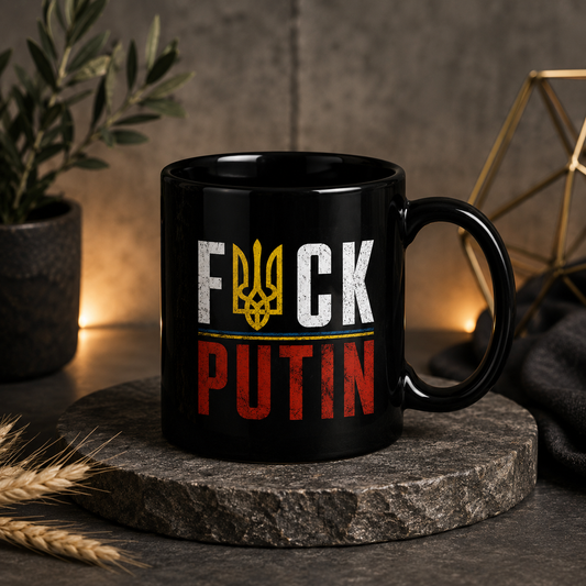 F*ck Putin – Stand With Ukraine Mug