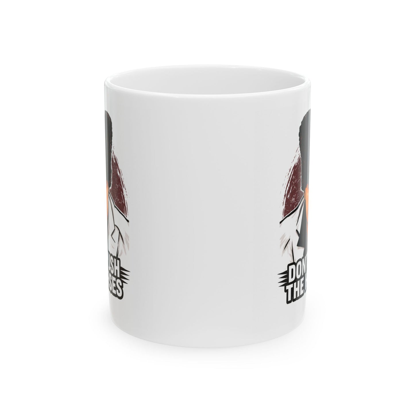 Don't Push the Horses Mug