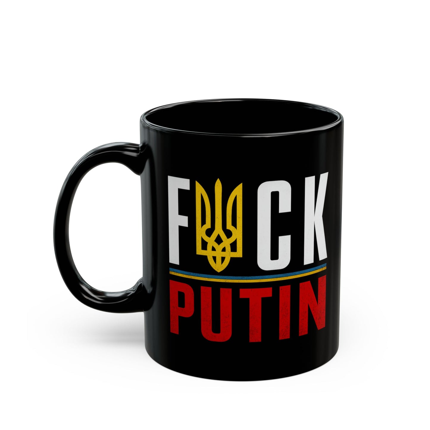 F*ck Putin – Ukrainian Resistance Mug